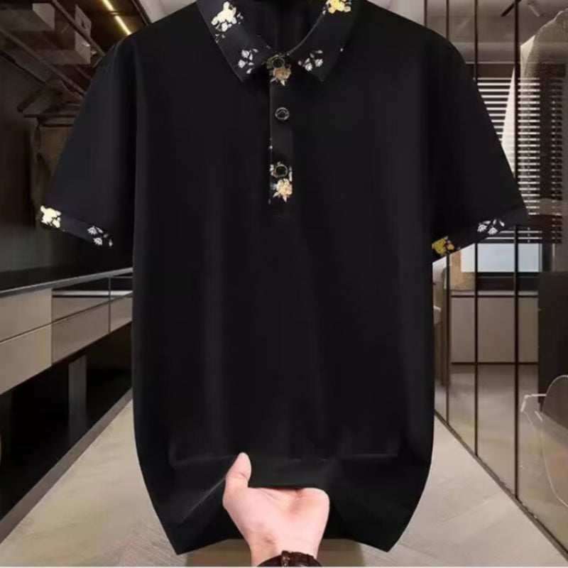 Camisa casual estampada para hombre