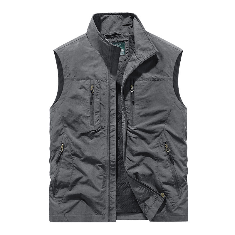 Chaleco oversize sin mangas