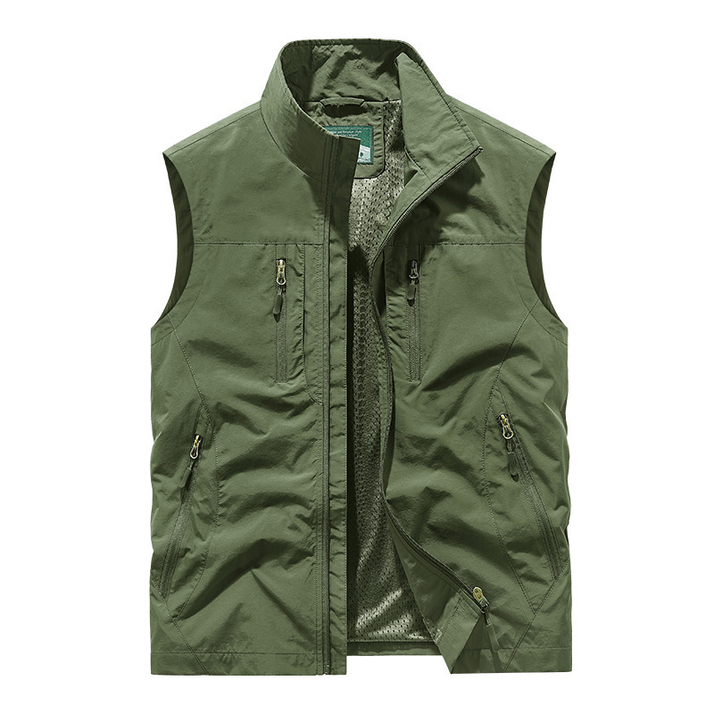 Chaleco oversize sin mangas