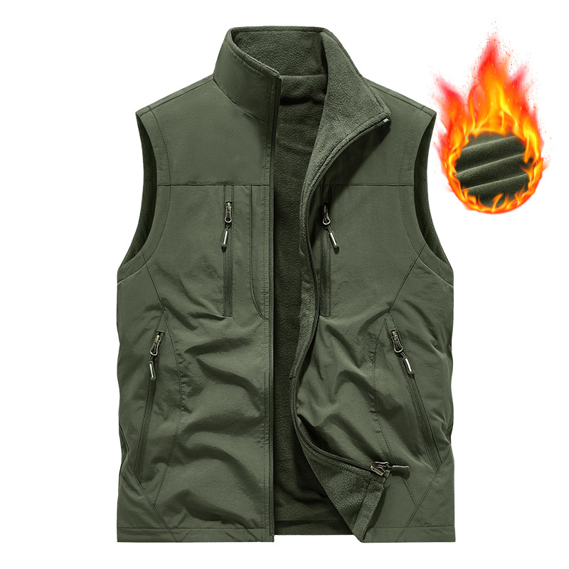 Chaleco oversize sin mangas