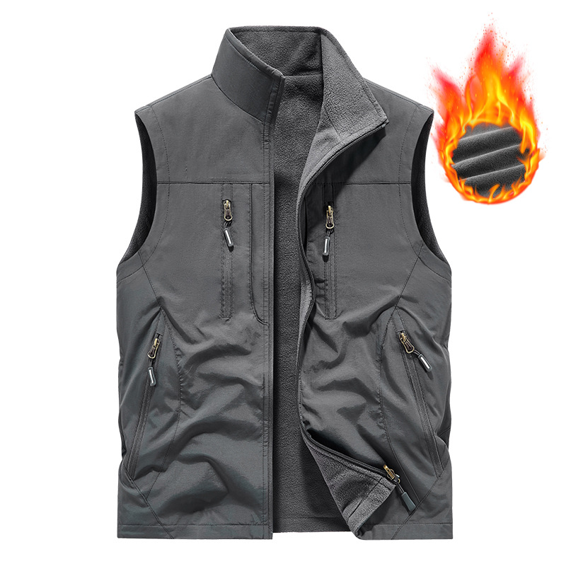 Chaleco oversize sin mangas