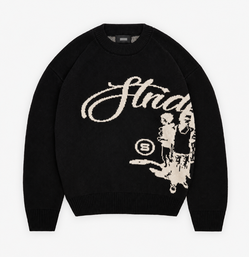 Jersey de punto negro