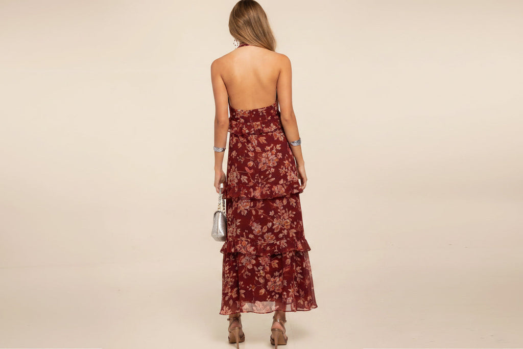 Valentina | Vestido maxi floral